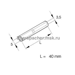 ����� ��������� ������ 40�� ���������� � 5�� �� 3,5�� ����������� ��������