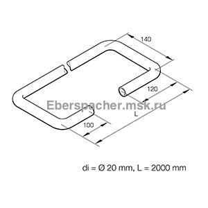 ����� ��������� � �������� ����� d=20�� L=2m